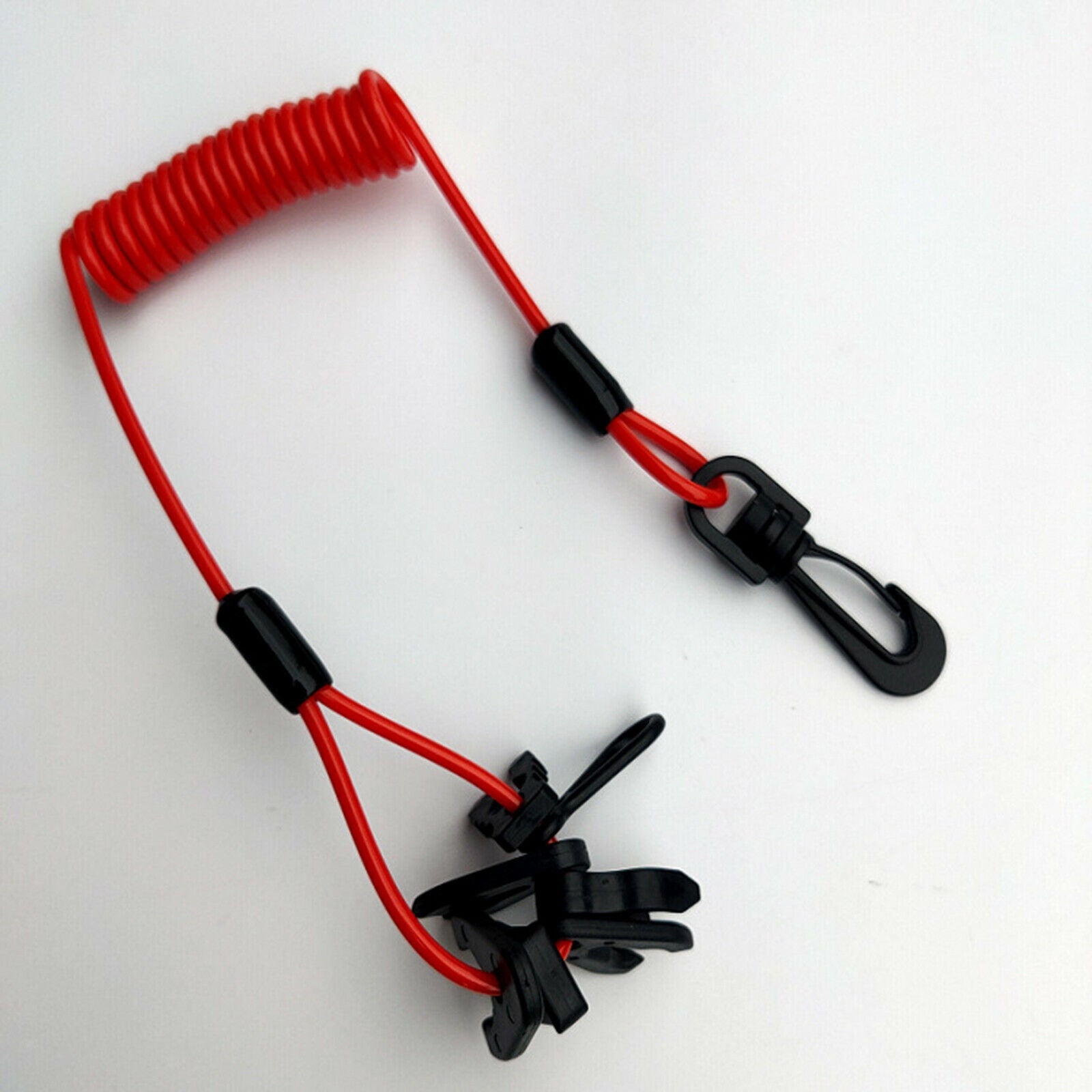 Marine Boat Outboard Kill Stop Switch 7 Keys with Lanyard