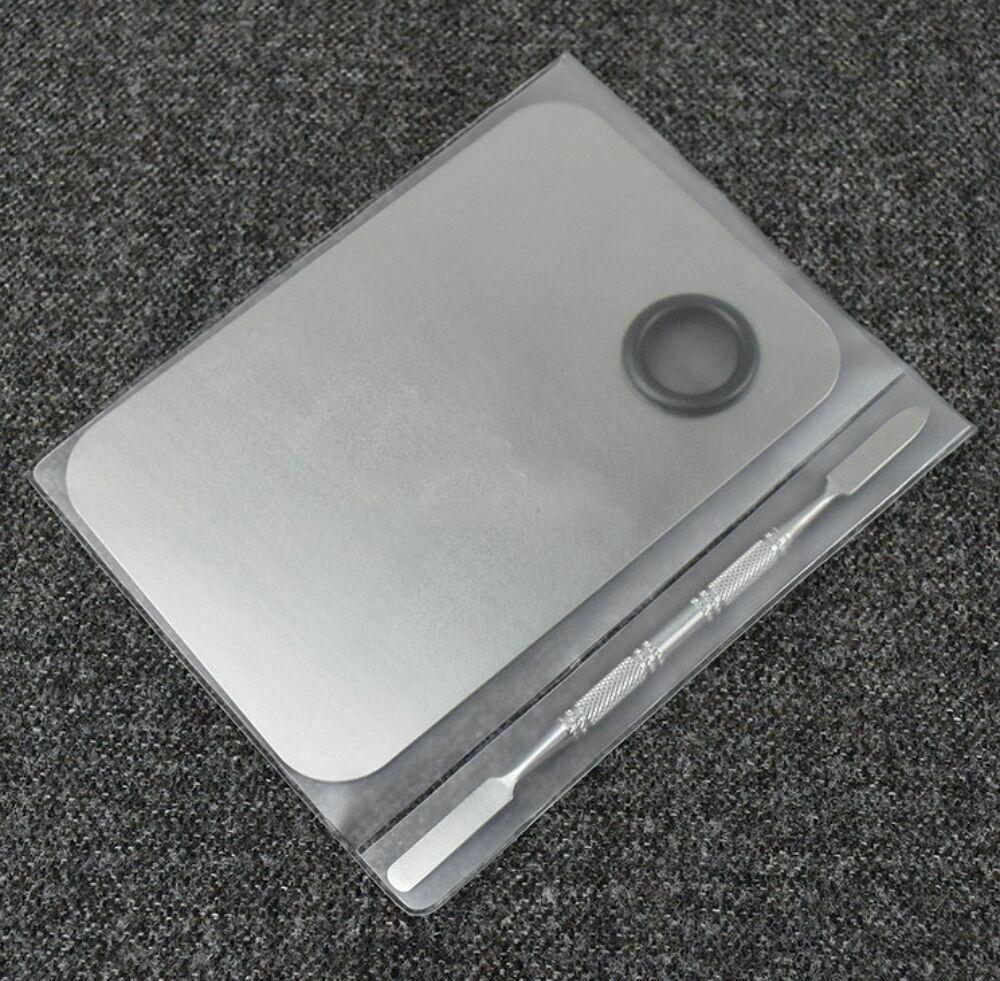 Makeup Stainless Steel Professional Pro Cosmetic Nail Art Artist Palette Spatula