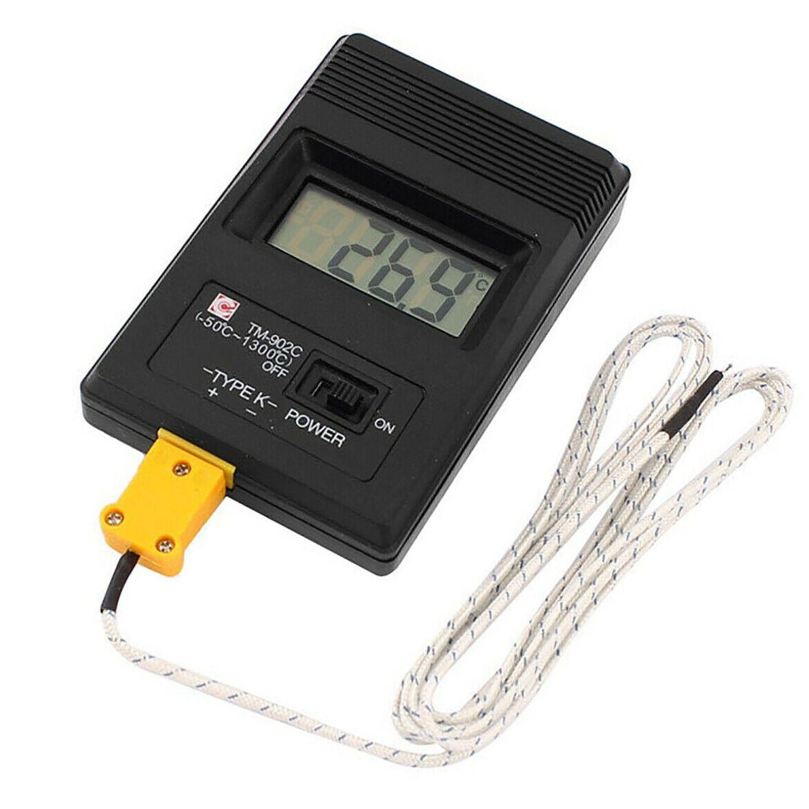 TM-902C Digital K Type Thermometer Meter Single Input + 2 Thermocouple Probe Set