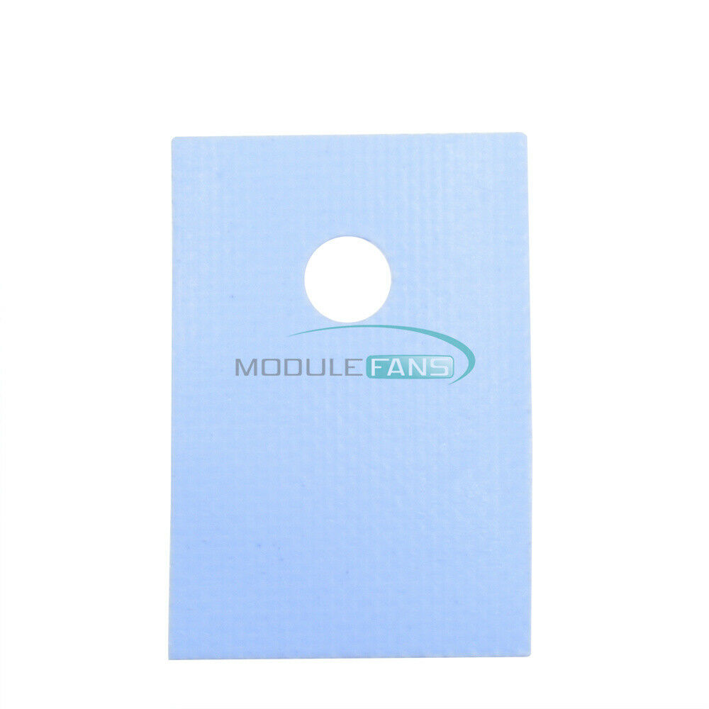 100PCS GPU CPU TO-220 Insulation Pads Silicone Heatsink Shim for Laptop