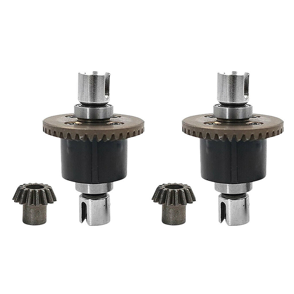 2 Pieces Metal 38T Diff Spur Gear Set for Wltoys A979-B K929-B Accessory