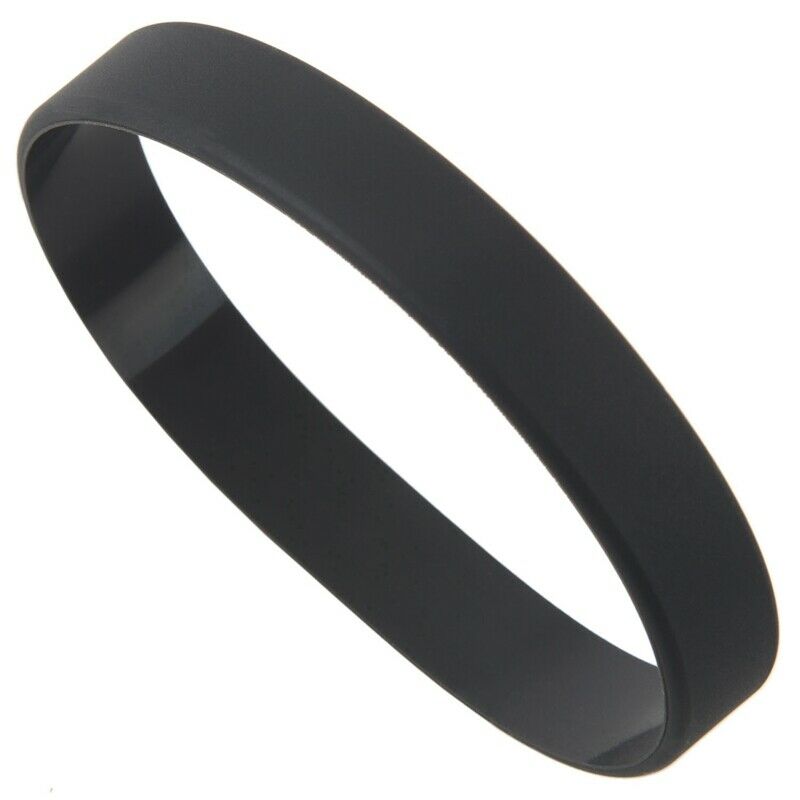 Fashion Silicone Rubber Elasticity Wristband Wrist Band Cuff Bracelet Bangle BC4