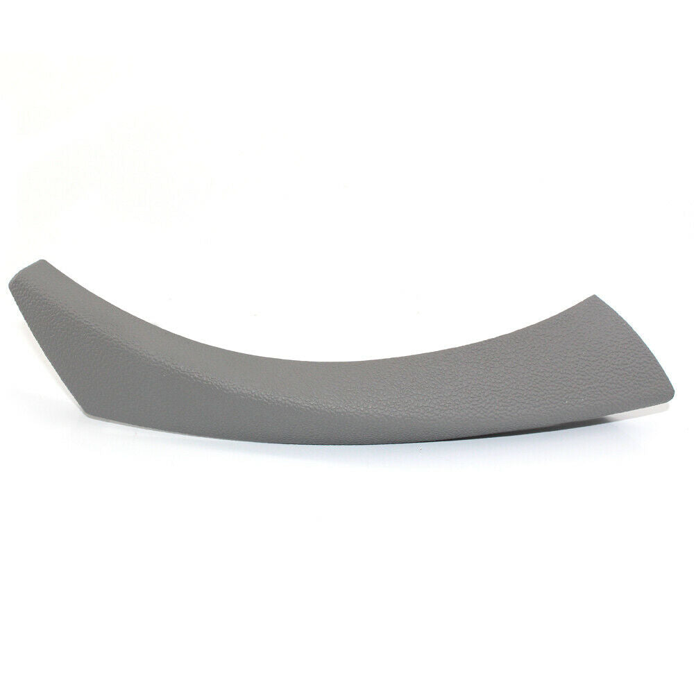 Gray Left Door Panel Handle Inner + Outer Trim Cover Fits BMW E90 3-Series Sedan