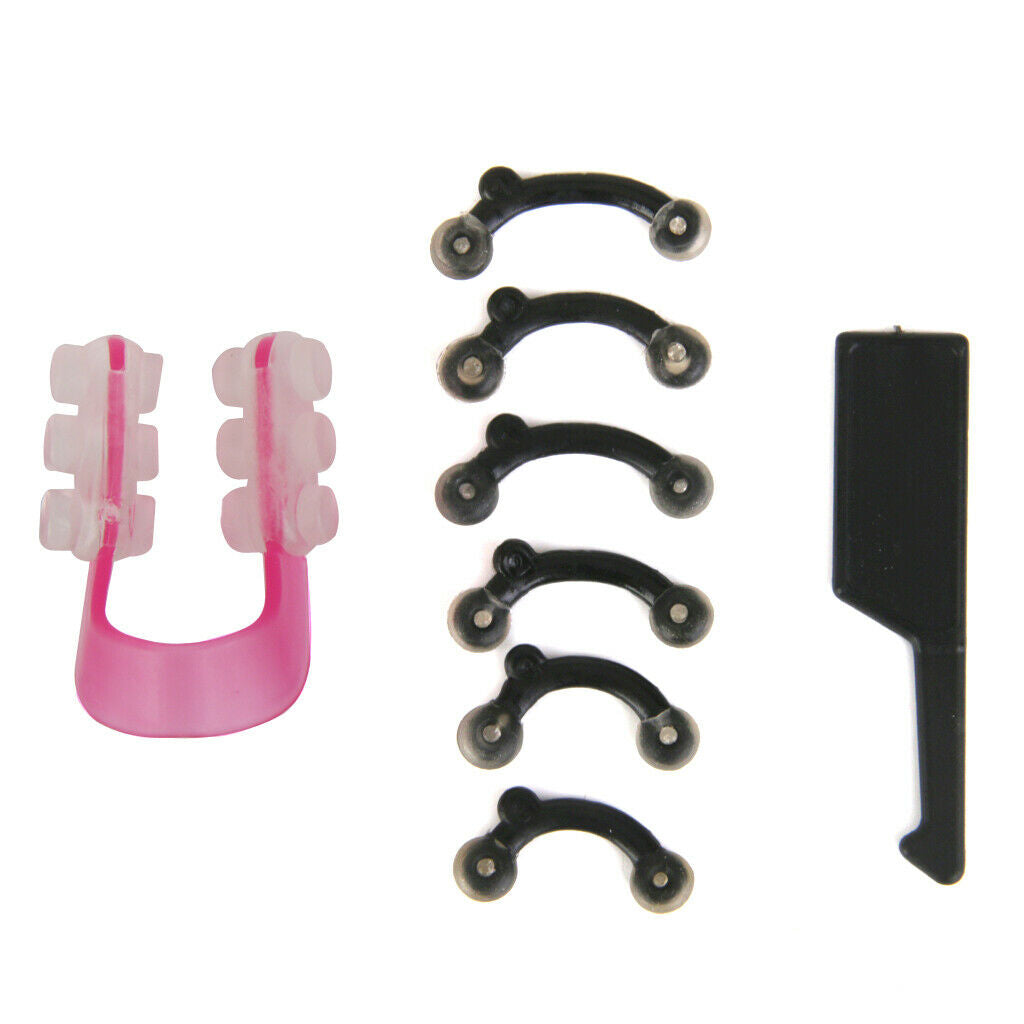 Plastic Nose Shaper Fashion Invisible Nose Lifter Straightening Clip Set