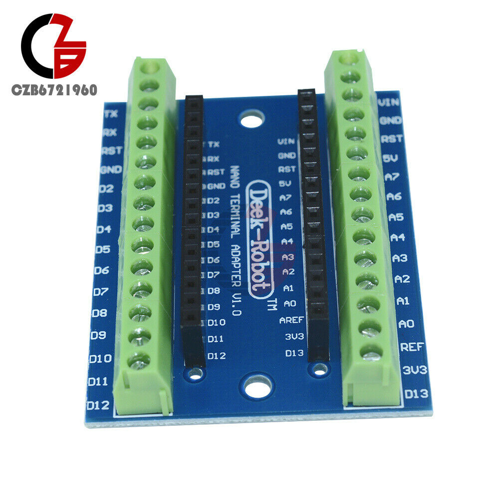 10Pcs Terminal Adapter Board Fit For Arduino UNO Nano V3.0 AVR ATMEGA328P Module