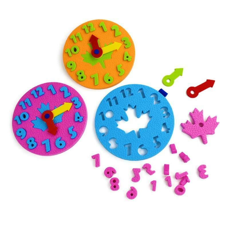 1Pc Busy Board Montessori Board Clock Educational Developing Toys for Toddler