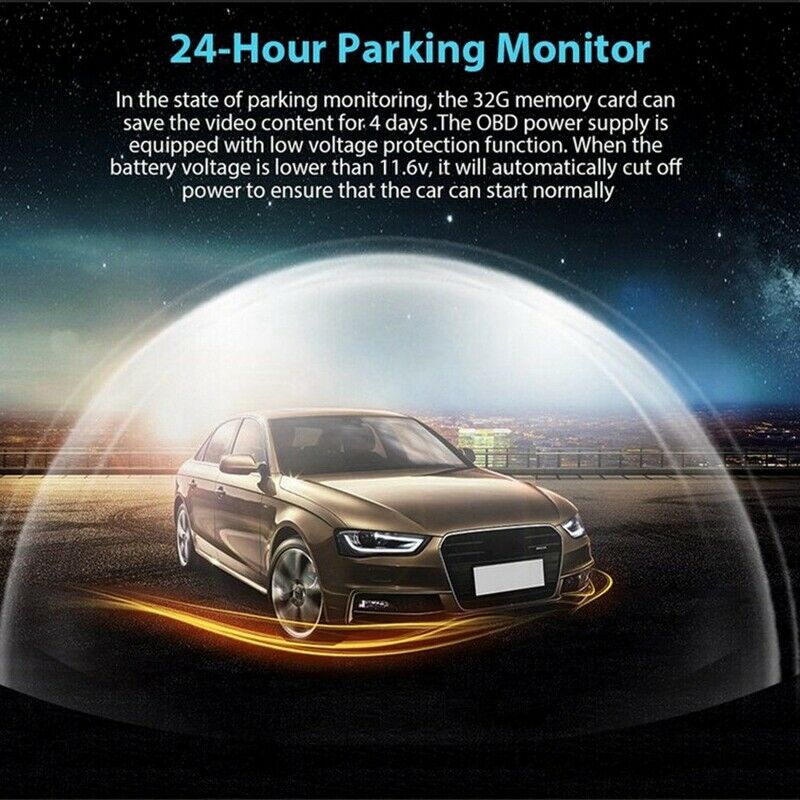 2X(CAR DVR Full  1080P Dash Cam with WIFI Car Camera Recorder 24H Parking MB7Z1)