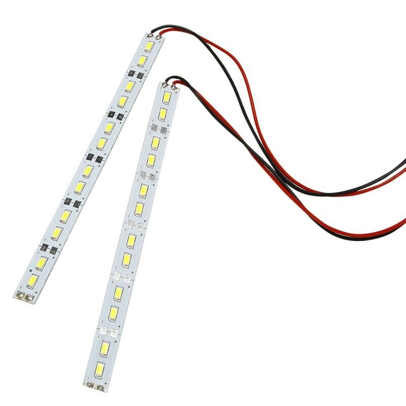 24 Leds Chassis Light Aluminum LED Strip 6V for 1/10 1/8 RC Car Cler Buggy Q2WW5