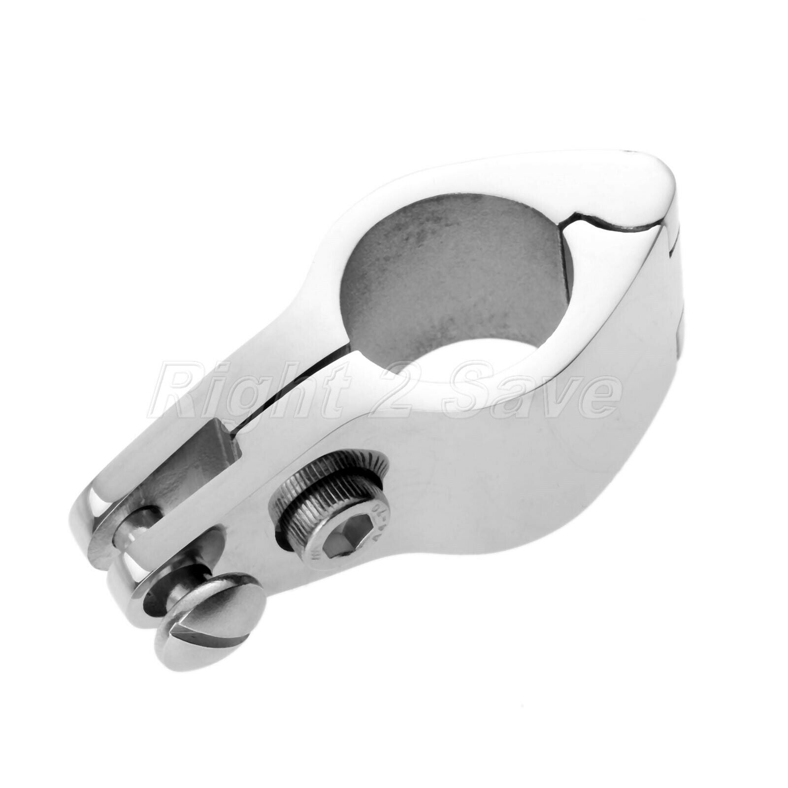 1x 7/8" Marine 316 Stainless Jaw Slide Hinged Bimini Top Hardware Boat Fitting