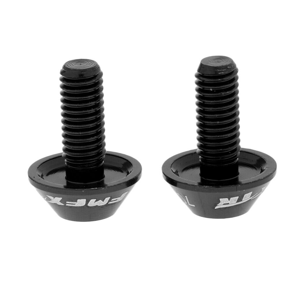 6pcs Bike Water Bottle Cage Bolt 5 x 12mm Screws for Mountain Bike Bicycle Easy