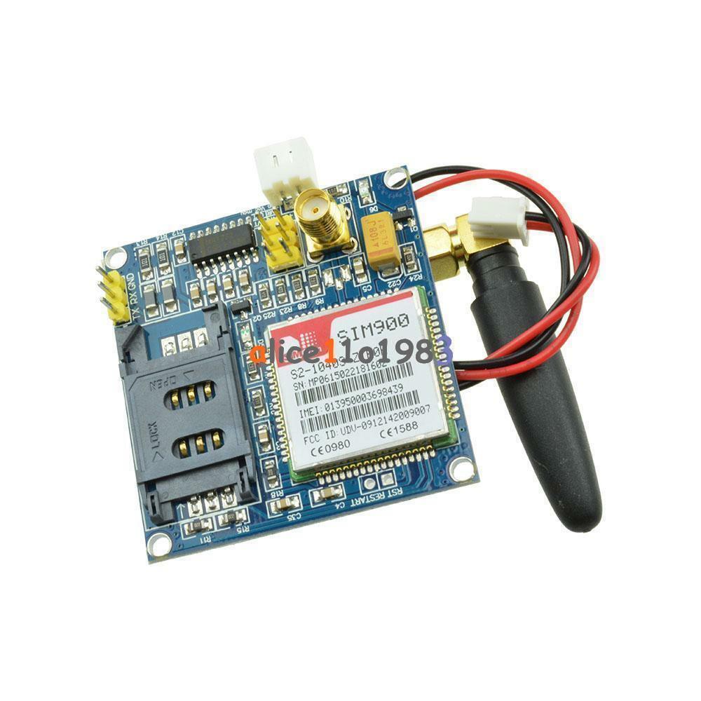 SIM900 850/900/1800/1900 MHz Wireless Extension Module GSM GPRS Board + Antenna
