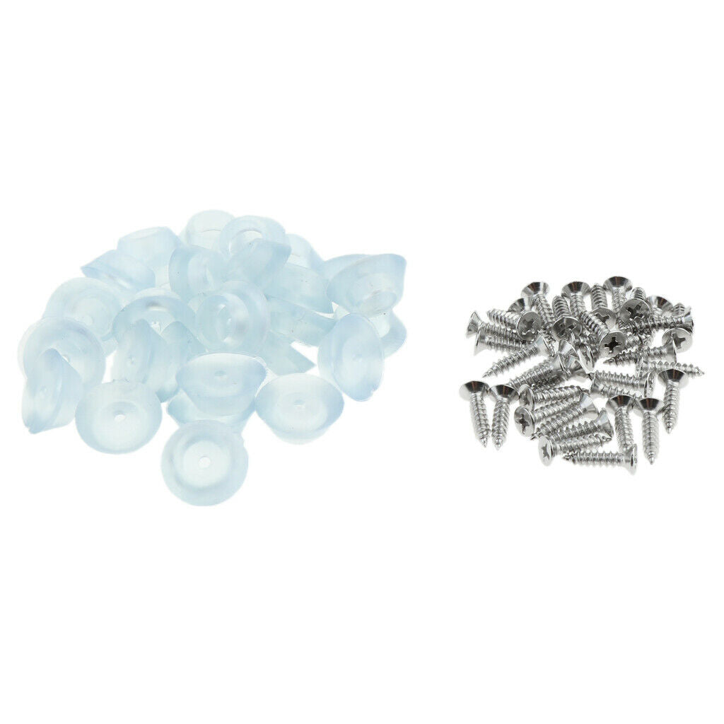 30 Pack Chair Stool Table Legs Protector  Non Slip Pads Riser