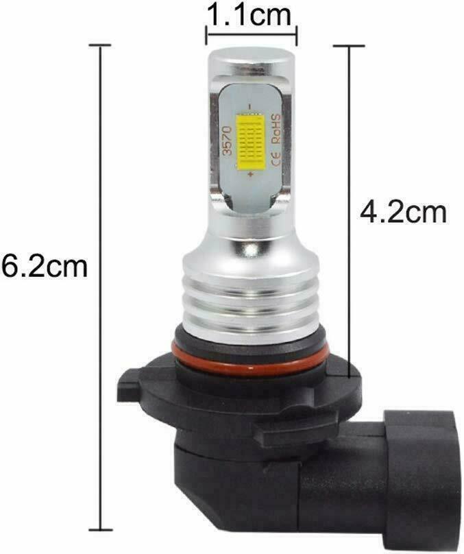 2X CREE 9005 HB3 LED Headlight kit HB3 80W 8000LM High Low Beam 6000K White Bulb