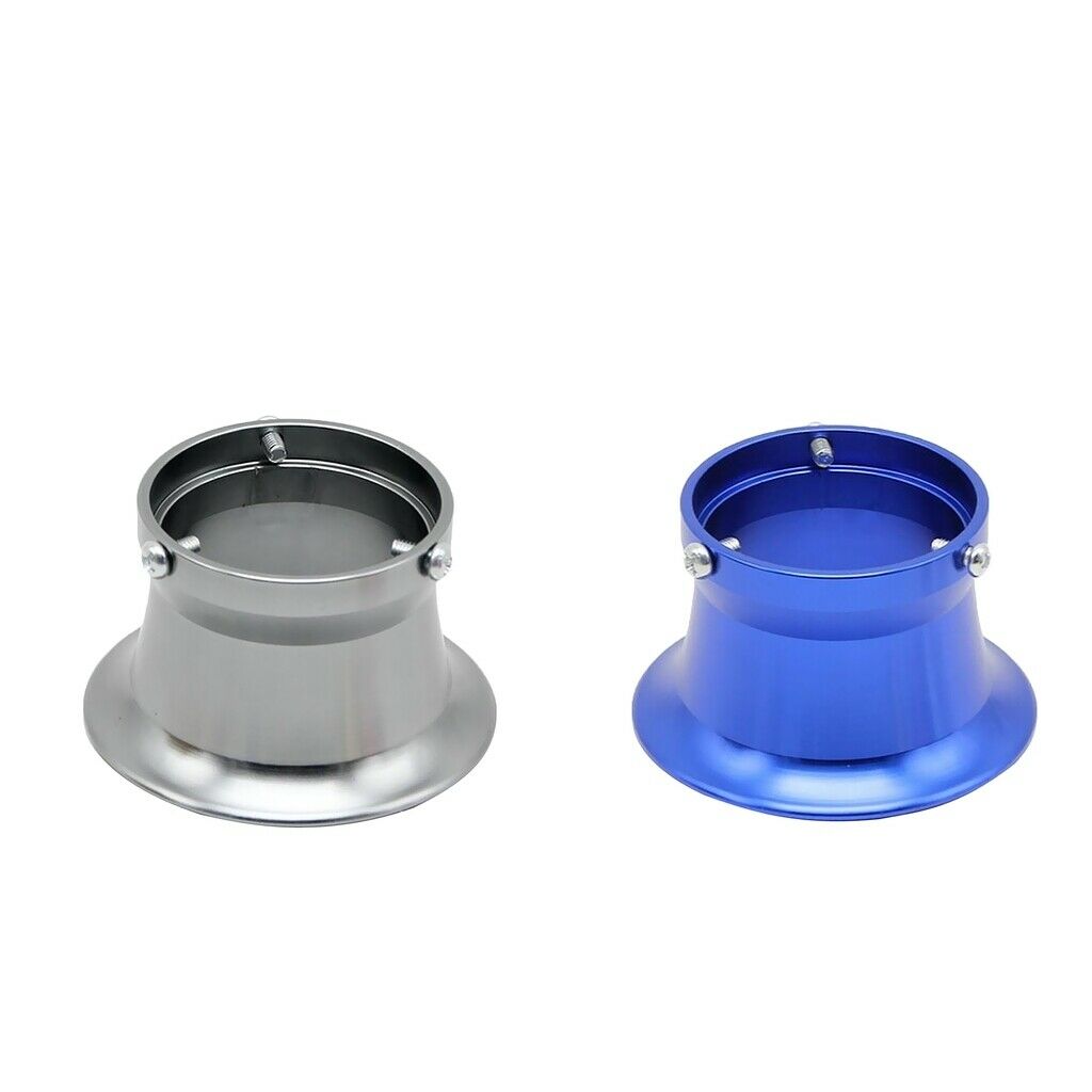 2 X CNC Aluminum Motorcycle Carburetor Air Filter Cup Replacement