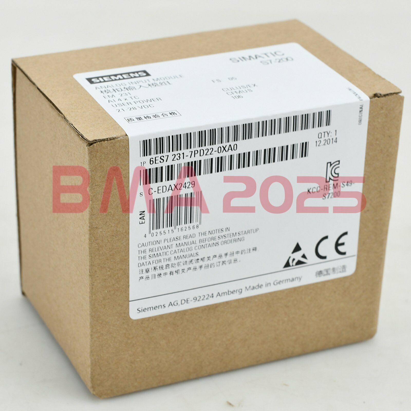 1PC Brand New 6ES7 231-7PD22-0XA0 one year warranty free Ship SM9T