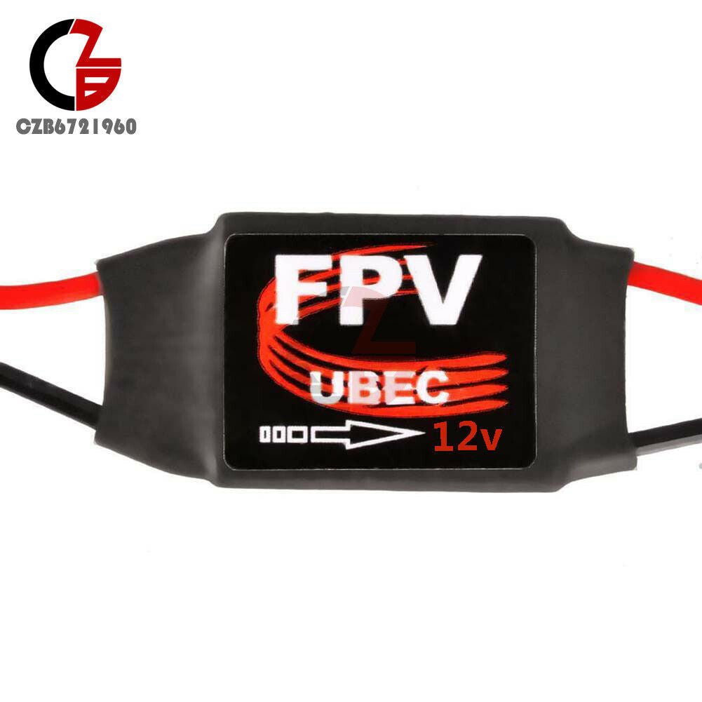 DC-DC Step down 12V 3A Mini UBEC FPV Converter Module 4-6S Lipo for RC Air Plane
