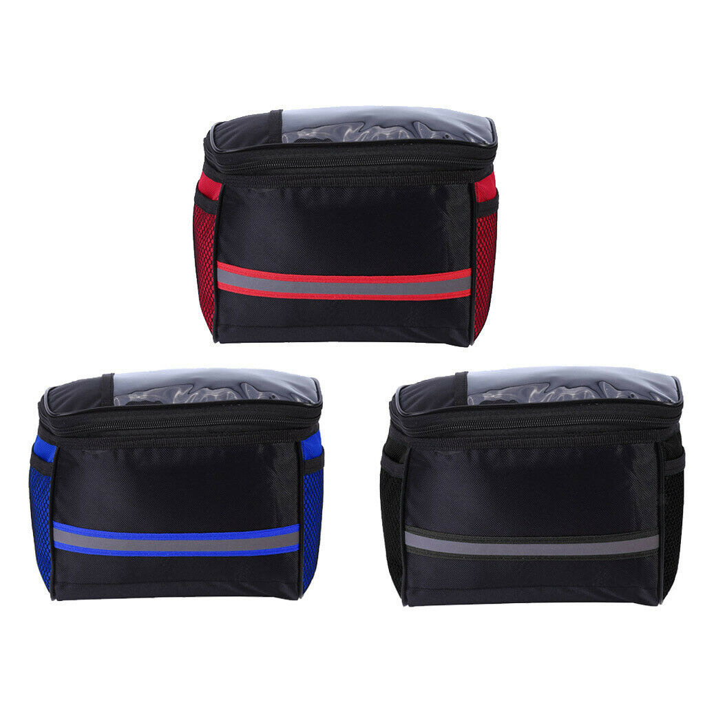3x Bike Handlebar Bag Bag Organizer Outdoor Cycling Travel Pouch Waterproof