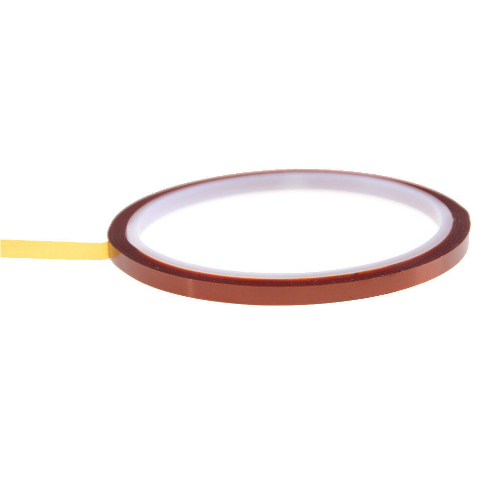 5mm X 33m Heat Resistant High Temperature Polyimide Adhesive Tape Taw.l8