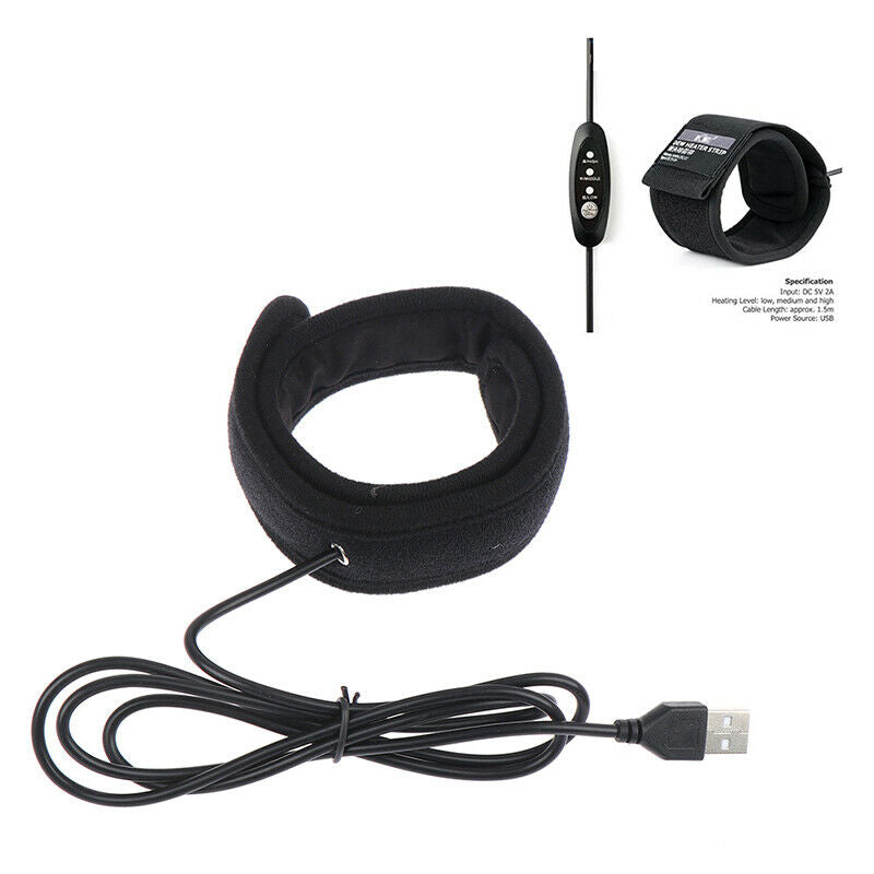 Universal Camera Lens Heater Evening Dew Remover USB Warmer For Nikon CanonSJCA
