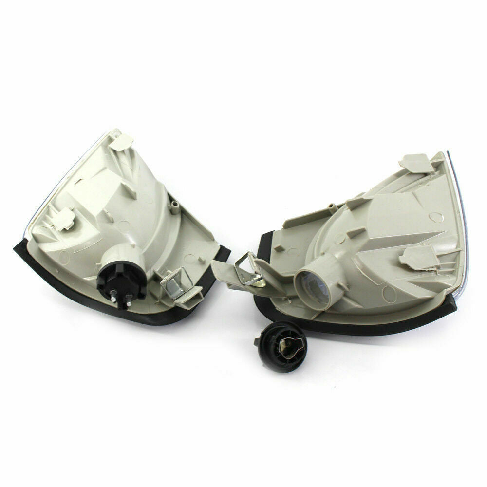 Pair Clear Corner Turn Signal Light for Mercedes Benz C Class W202 1994-2000