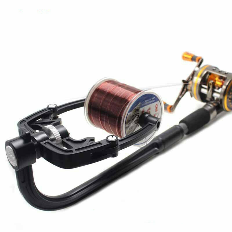 Pro Fishing Line Winder Spooler Machine Spinning Reel Spooling Station System