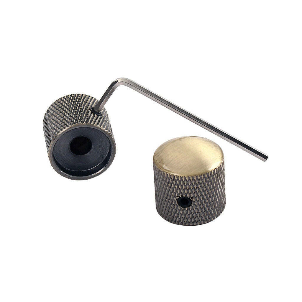 2 Pieces Guitar Volume Potentiometer Cover Caps for Guitar/Bass Accessory