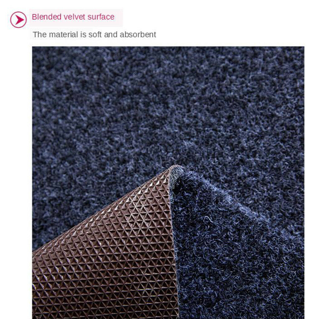 2x Kitchen Area Rugs Anti-skid Water-absorbing Floor Cushion for Kichen