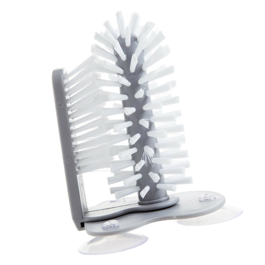 Standing Cup Washing Brush Tumbler Bar Home Kitchen Sink Scrubber Cleaning