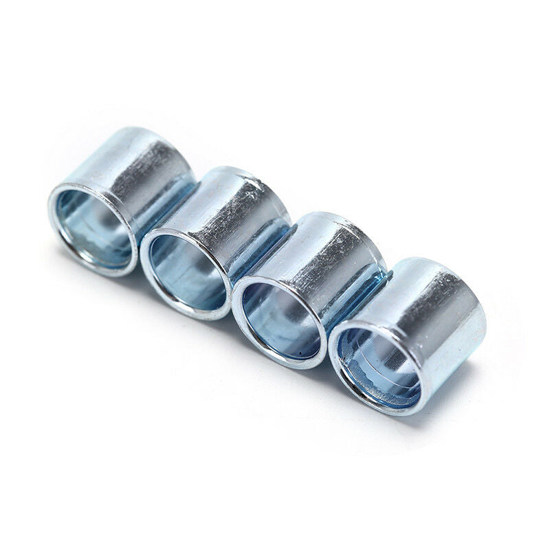 4pcs Sliver Axis Sleeve Speed Kit Bearing Spacer Inline Skate Axle Bushin.l8