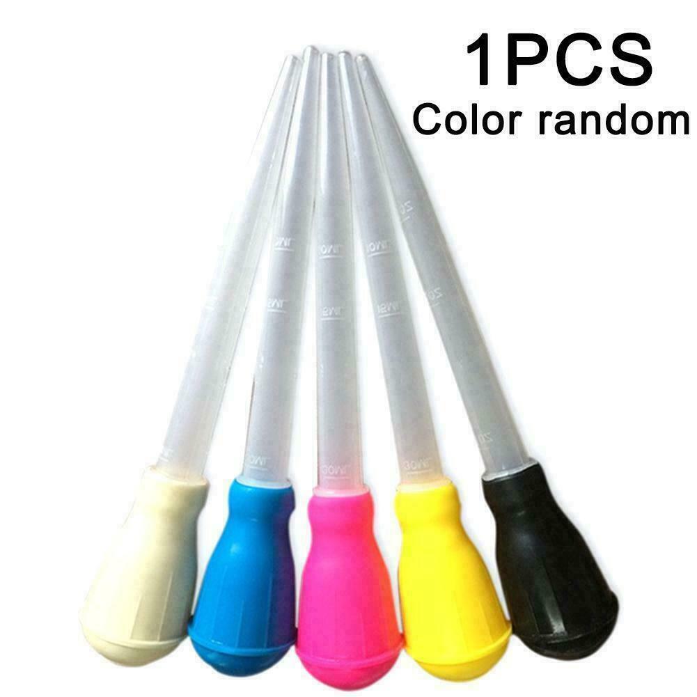 Turkey Baster Clear Tube Syringe Oil Suck Pump Pipe Fresh 30ml AU BBQ H5Z7