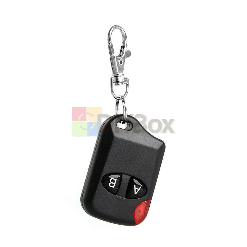 DC 12V 2 Button 433MHz RF Wireless WIFI Remote Control Transmitter Garage Door