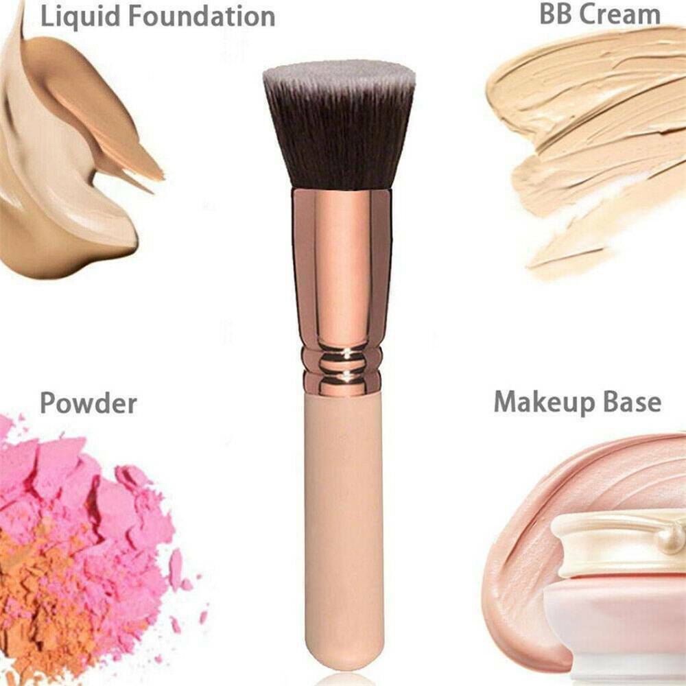 Foundation Brush Flat Top Buffing Brush Face Makeup Powder Bronzer Cosmetics