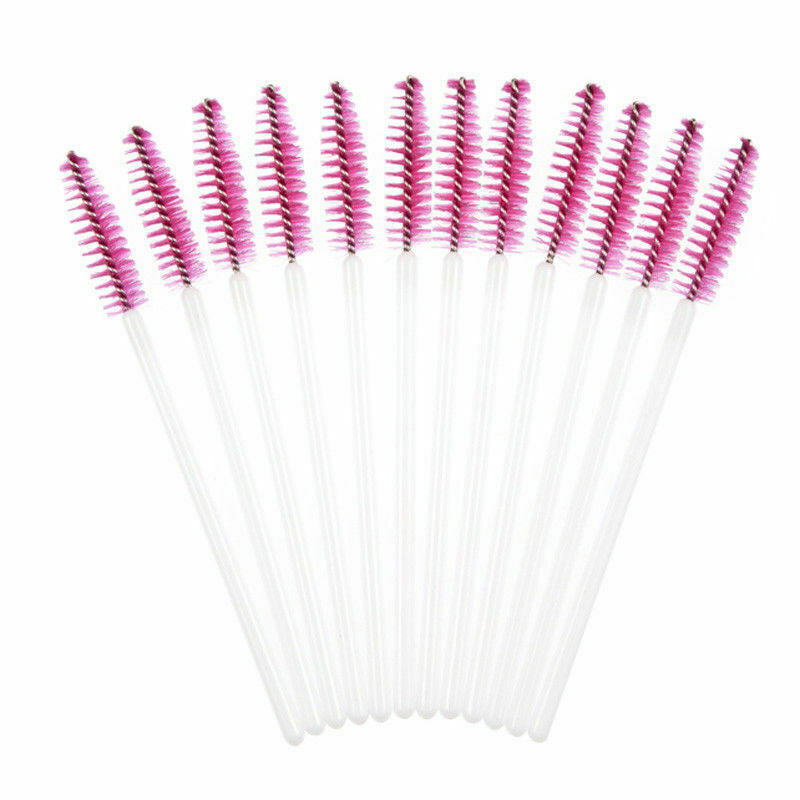50x Disposable Eyelash Brush Mascara Wands Applicator Tool
