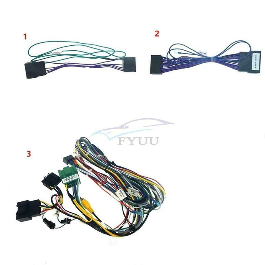 16PIN Car Android Audio Power Cord Adapter For Chevrolet Cruze Bek Regal Verano