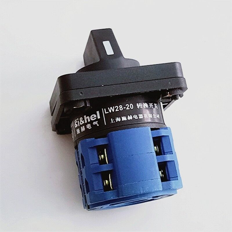 1PCS Changeover Universal Switch 2 Positions(0-1) AC 20A 440V 8 Screw Terminals