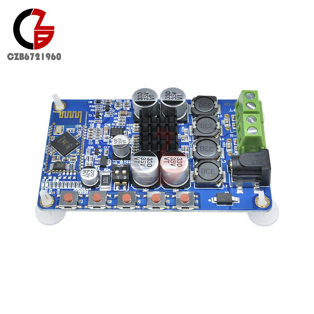 Aideepen TDA7492P 50W+50W Bluetooth 4.0 Audio Receiver Digital Amplifier Board
