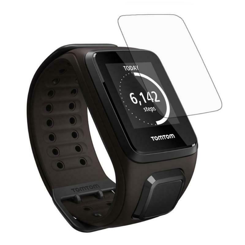 3X Clear LCD Screen Protector Guard Cover Film For TomTom Spark Smart Watch