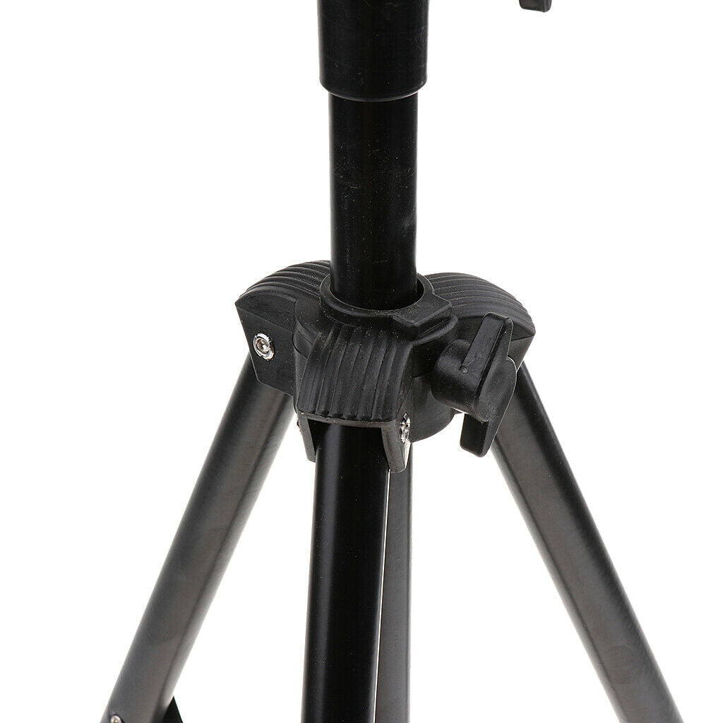 Durable Black Tripod Dumb Drum Stand Holder Practice Pad Rack Support