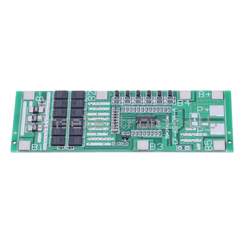 6S 40A 24V 18650 Li-Ion Lithium Battery Poretect Board Solar Light Bms Pcb