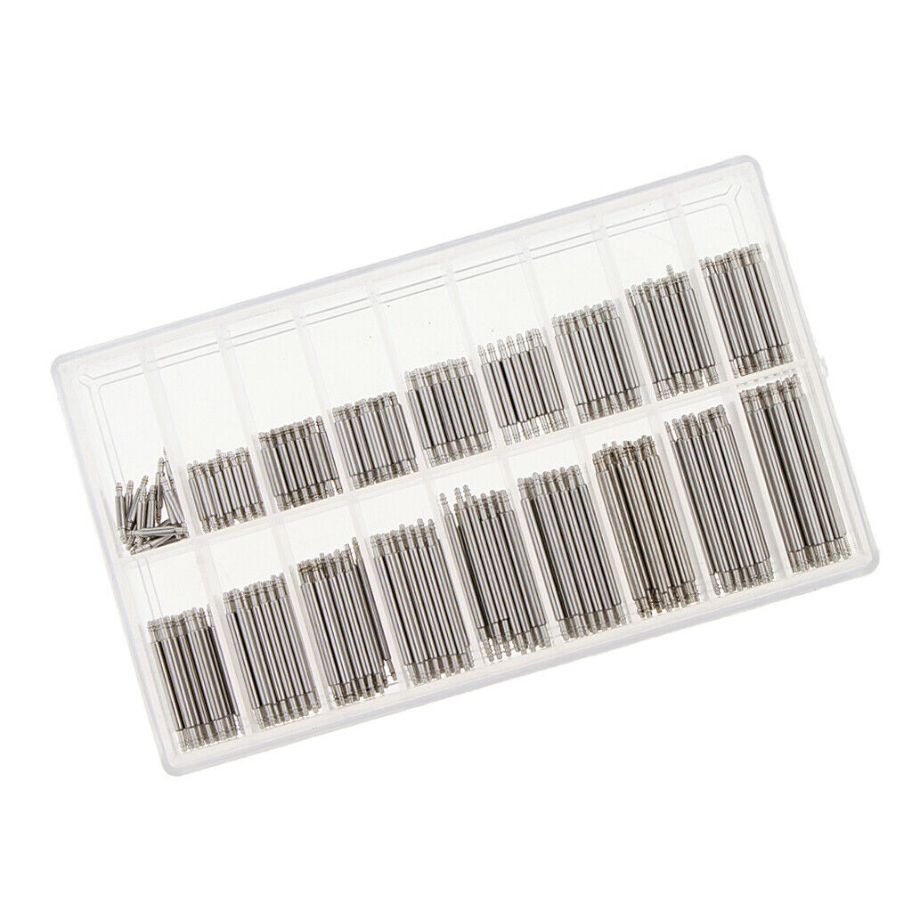 360pcs/Set Watch Pin Spring Bars Size 8mm-25mm Professional Watch Repair