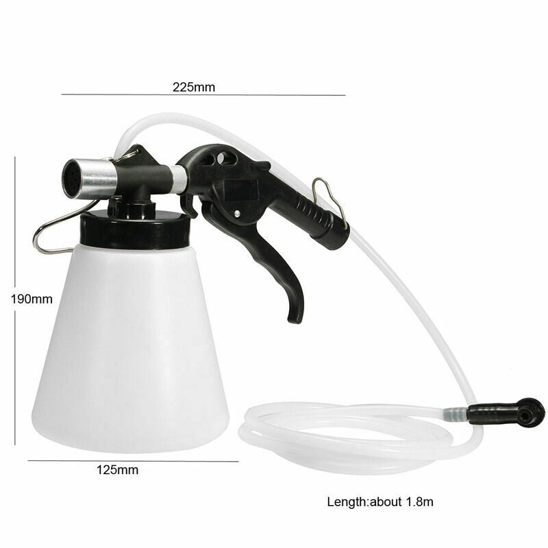 Car Brake System Fluid Oil Bleeder Hydraulic 90-120PSI Air Pneumatic Vacuum Tool