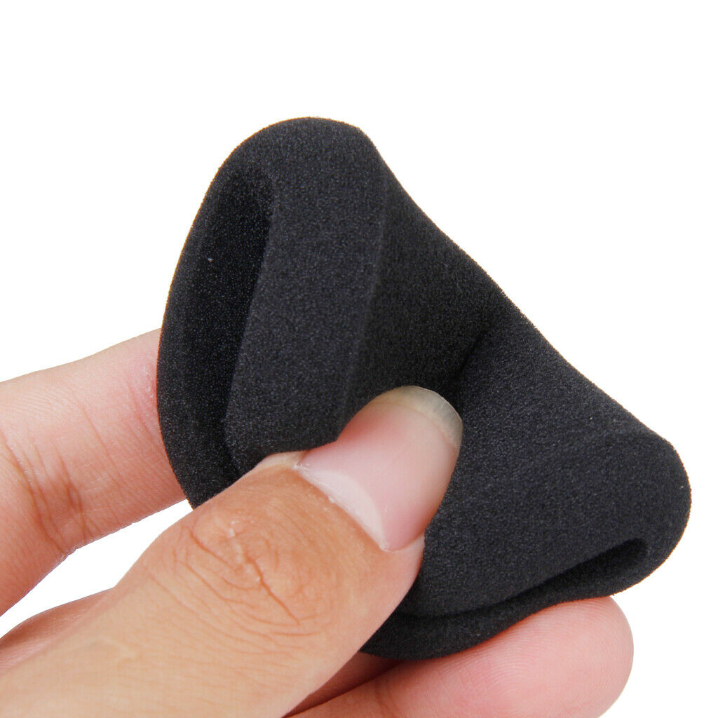 1 Pair Soft Sponge Black Ear Pads Cushions Headsets Replacement Earpads