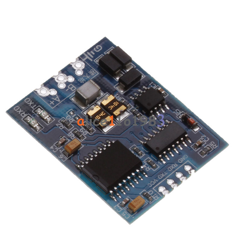3V-5.5V Industrial TTL To RS485 Module RS485 To TTL Serial UART With Isolation