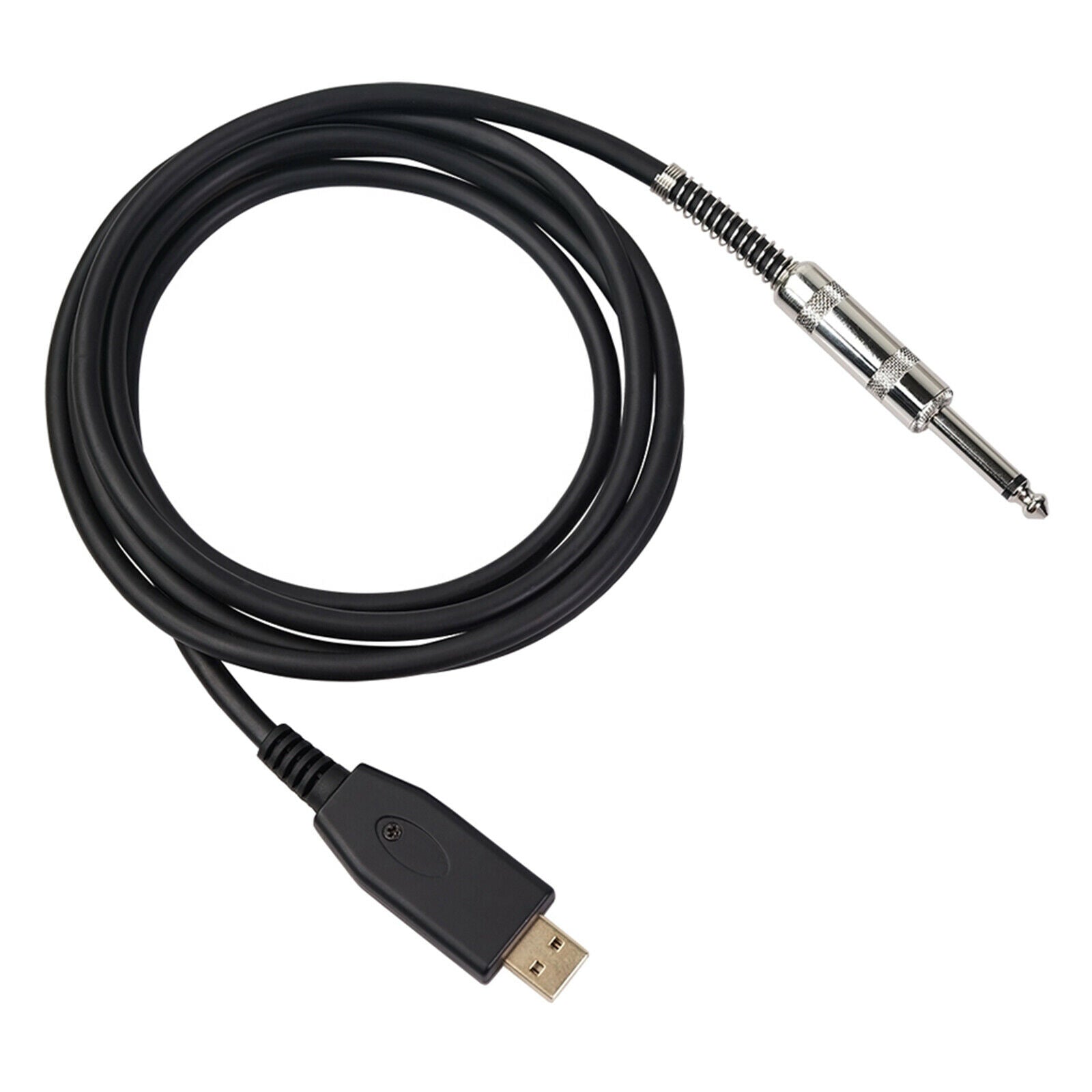 Guitar Cable USB to 6.35mm Recording Cable Adapter Converter Connection