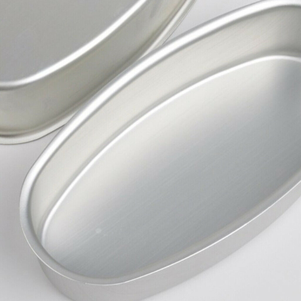 Set of 3, Non Stick Oval Bread Pan Mold Toast Pastry Baking Tool Bakeware