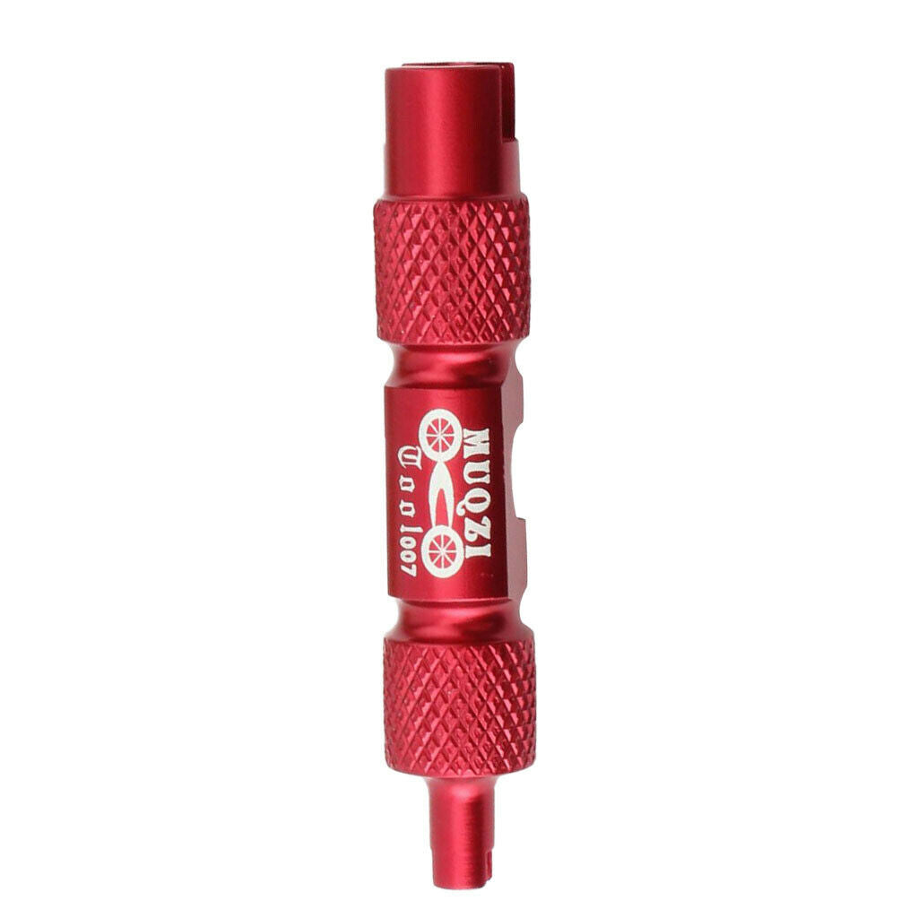 2pcs Bicycle Bike Tire Valve Core Removal Presta Tire Valve Core Remover Red