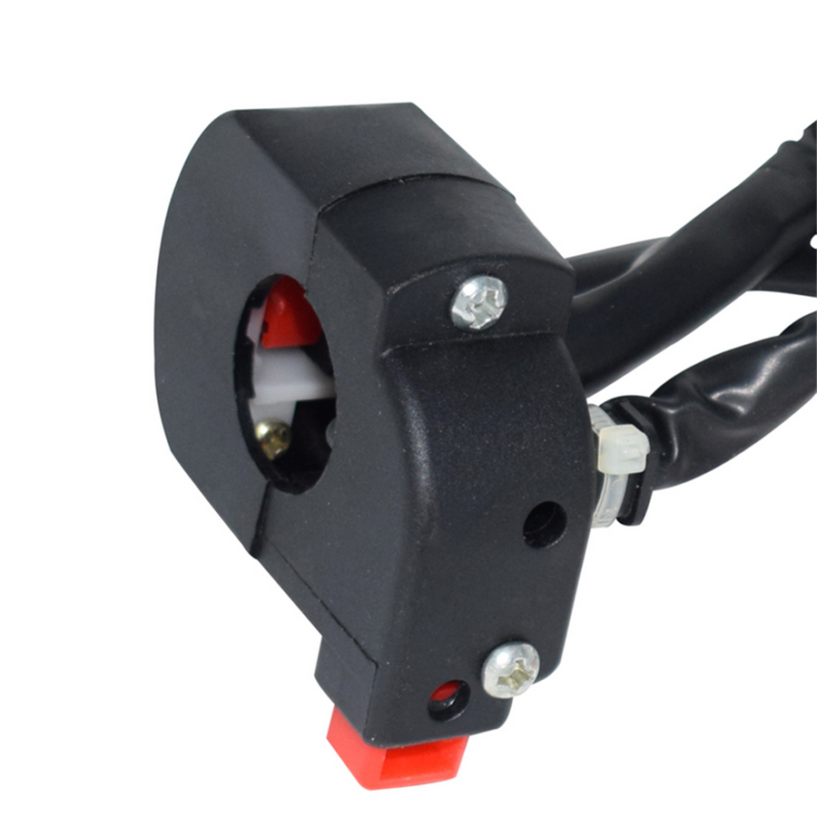 1x Universal 7/8" Motorcycle Handlebar Control Ignition Kill Start ON OFF Switch