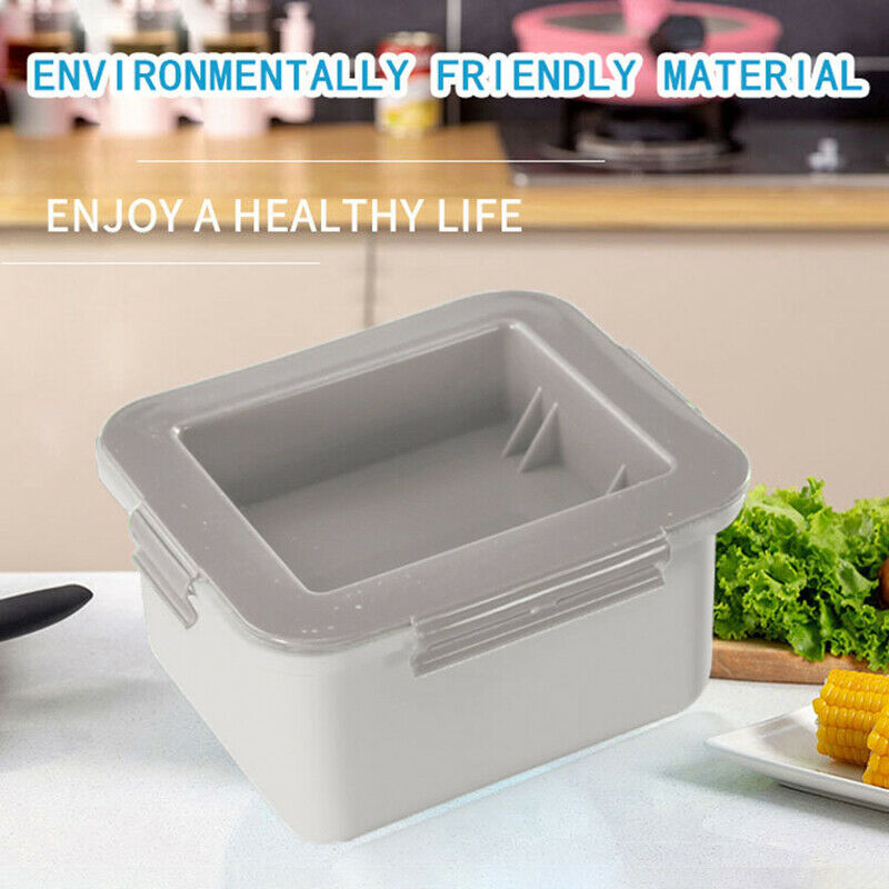 Gray Tofu Press Marinating Dish Removes Moisture From Tofu AutomaticallyBDAU