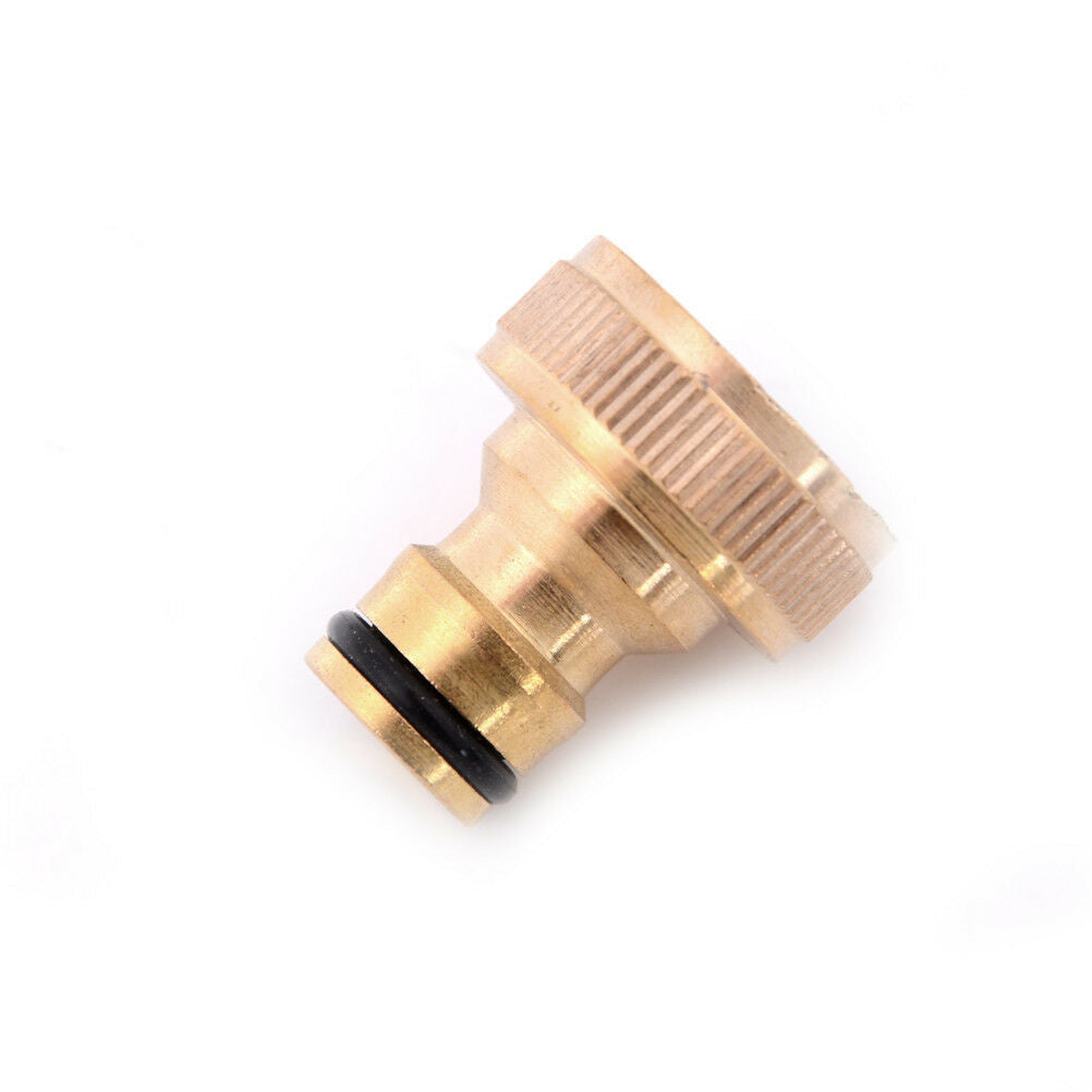 3/4'' Brass Tap Adaptor Hose Pipe Fitting Tap Hosepipe Quick Connecto.l8