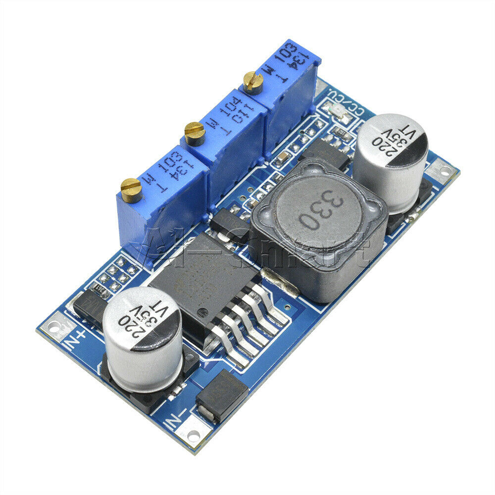 LM2596 DC-DC Adjustable Step-down Power Supply Module CC-CV LED Driver 7V-35V